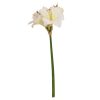 Silkki Amaryllis valkoinen 49cm_tekokukka_viherviisikkokauppa.fi